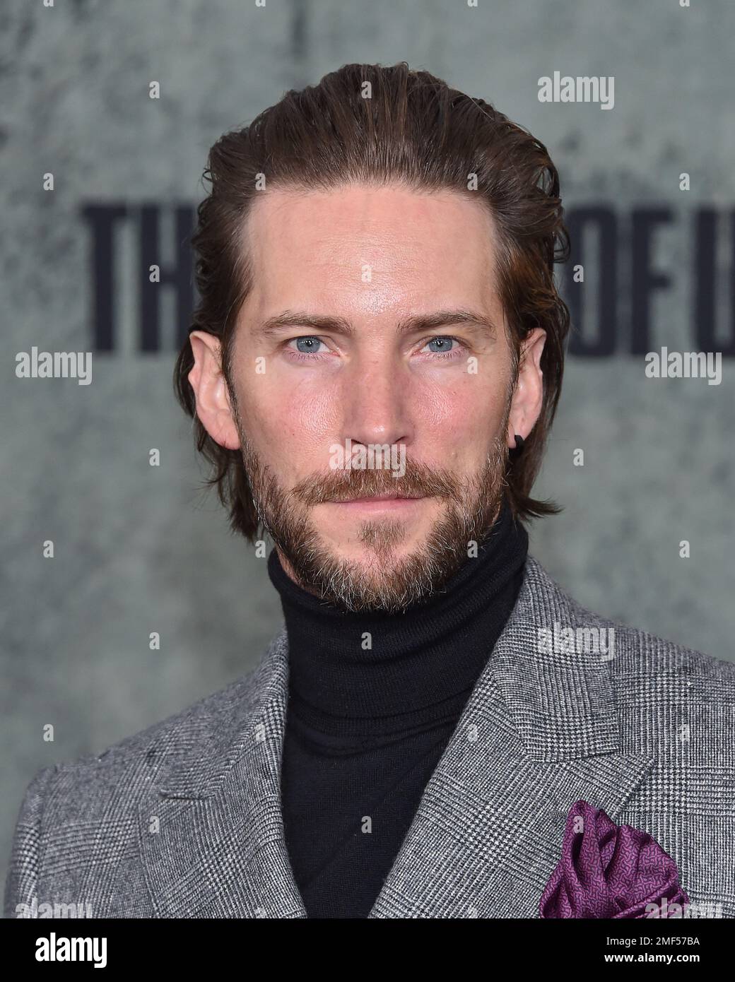 January 9, 2023, Westwood, California, USA: Troy Baker arrives for â€˜The  Last of Usâ€™ premiere at the Village Theatre. (Credit Image: © Lisa  O'Connor/ZUMA Press Wire) EDITORIAL USAGE ONLY! Not for Commercial