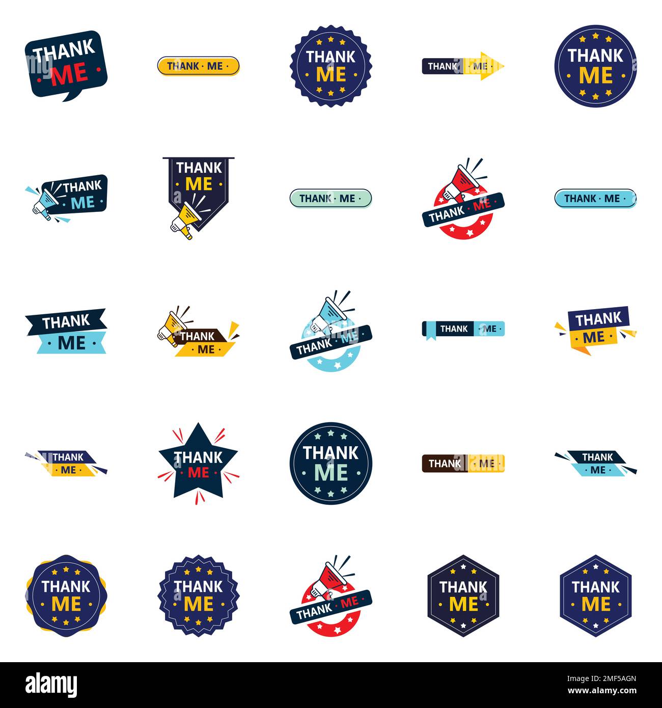 25 Eye catching Thank Me Banners to Get Your Message Across Stock