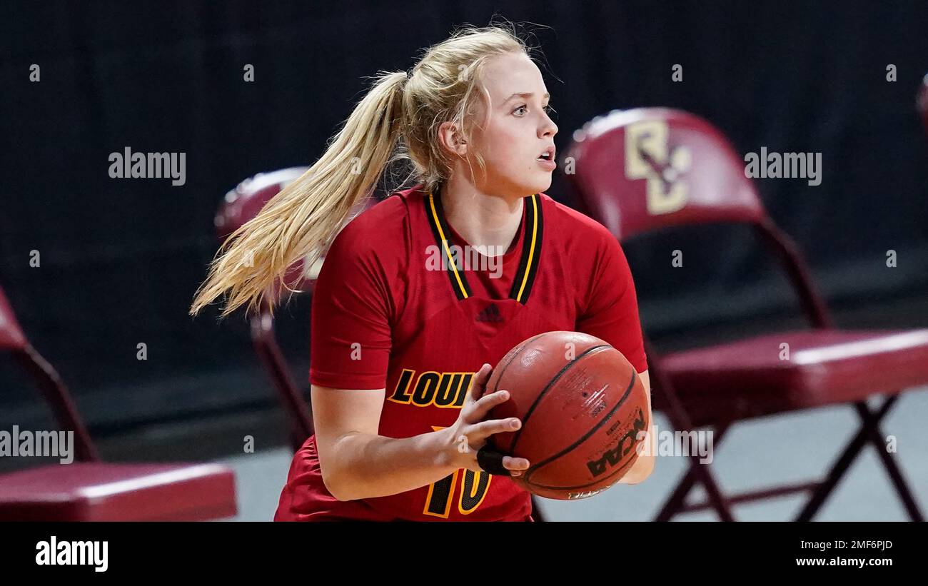 Louisville guard Hailey Van Lith (10) during an NCAA college basketball ...