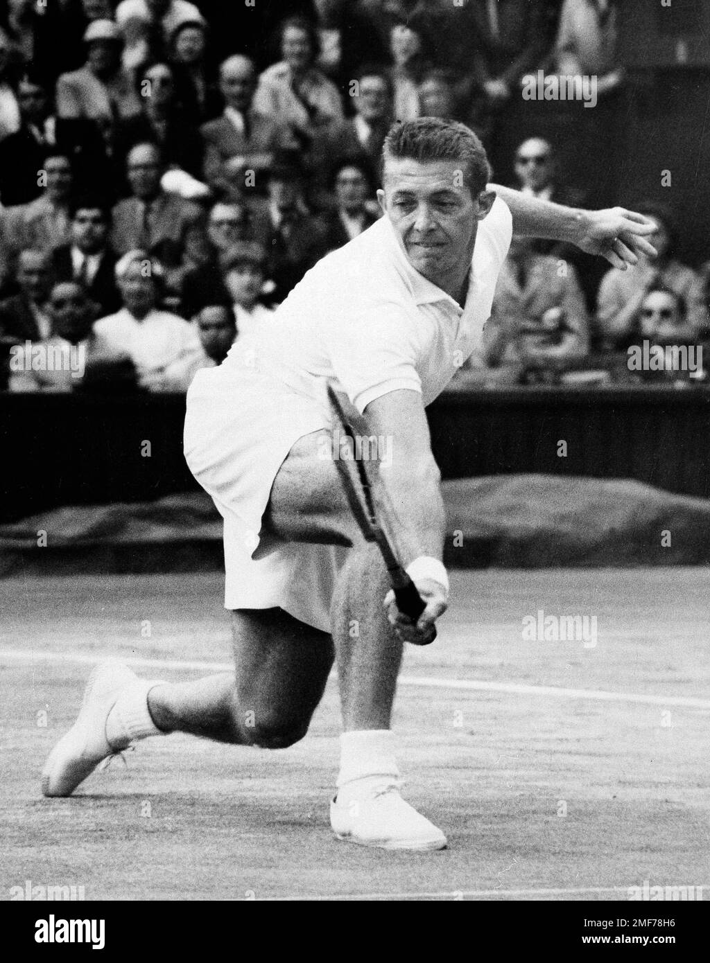 Tennis player Kurt Nielsen at Wimbledon Stock Photo - Alamy