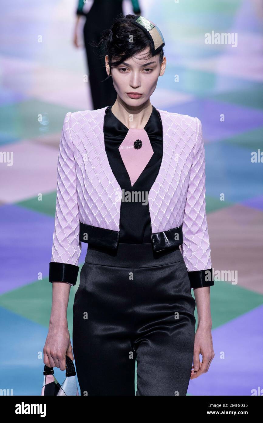 GIORGIO ARMANI PRIVE Haute Couture Spring-Summer 2023 Runway during