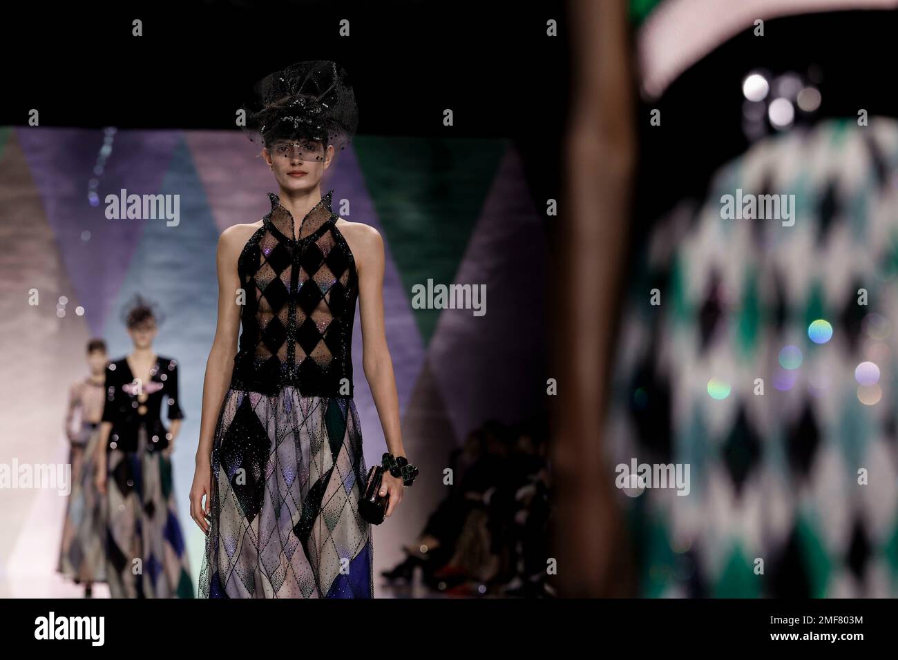 GIORGIO ARMANI PRIVE Haute Couture Spring-Summer 2023 Runway during ...