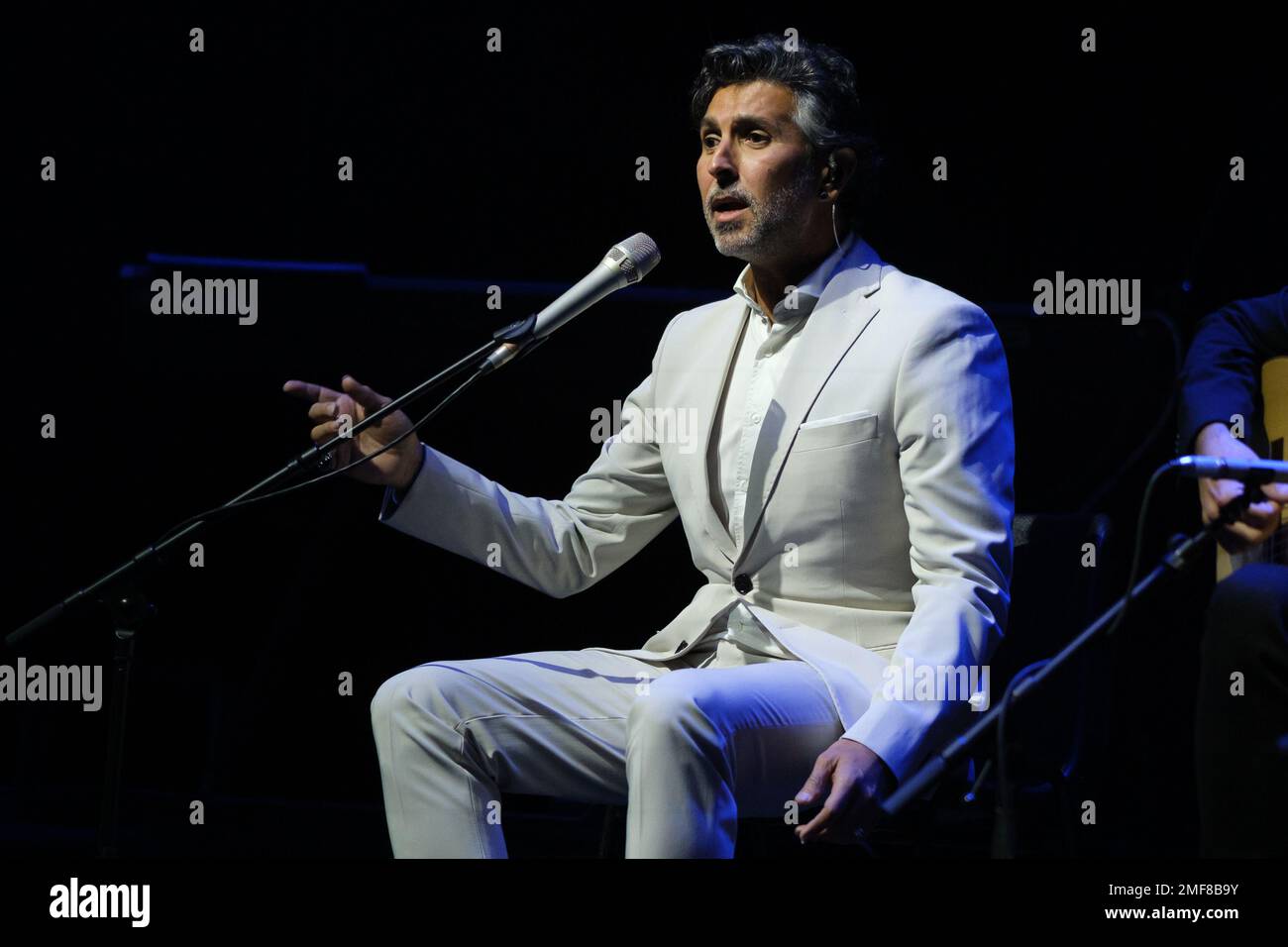 Madrid, Spain. 24th Jan, 2023. Flamenco singer Francisco Jose Arcangel ...