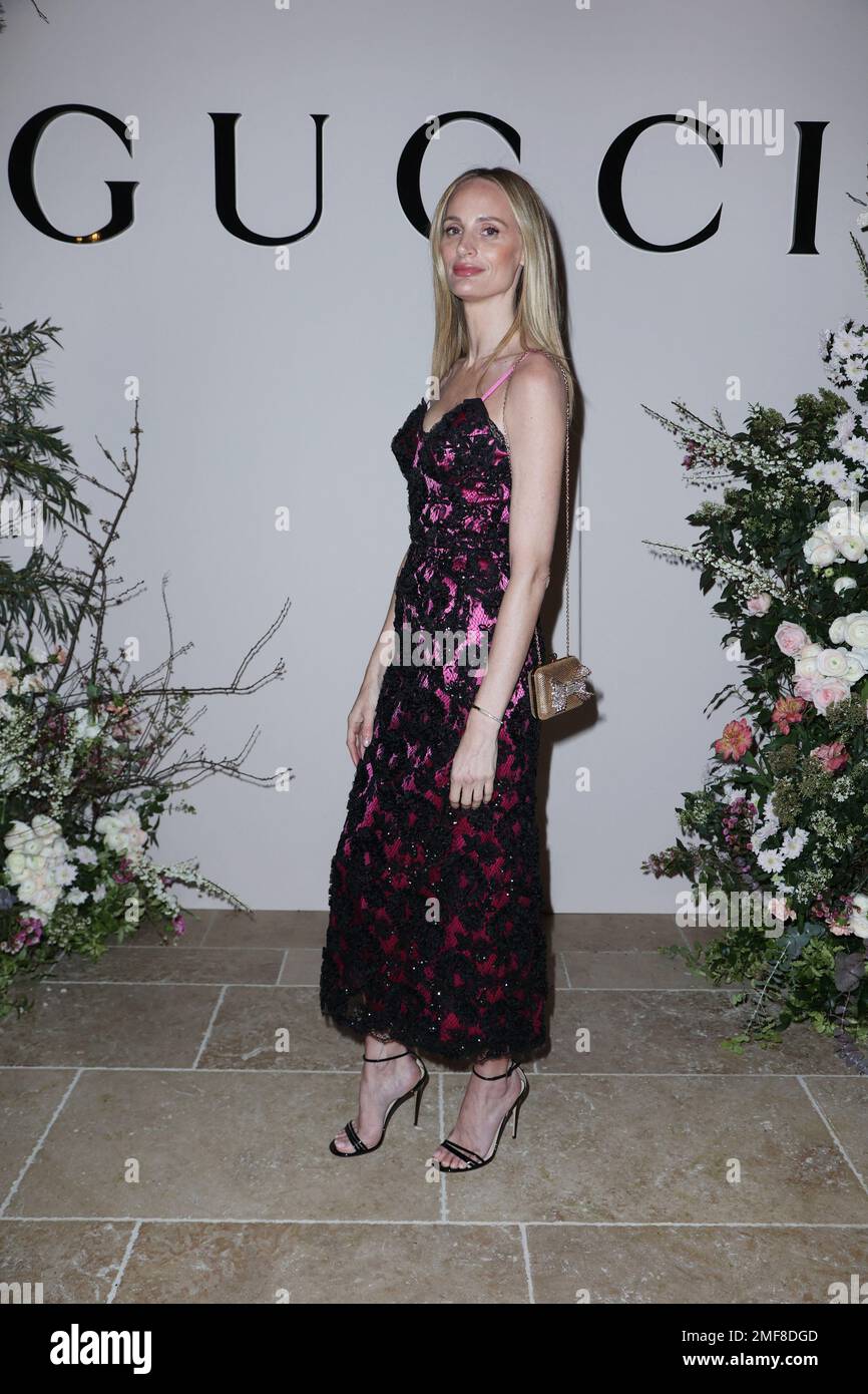 Lauren Santo Domingo attends private dinner celebrating the Gucci High  Jewelry Collection at Hotel Ritz' on January 24, 2023 in Paris, France.  Photo by Jerome Dominé/ABACAPRESS.COM Stock Photo - Alamy
