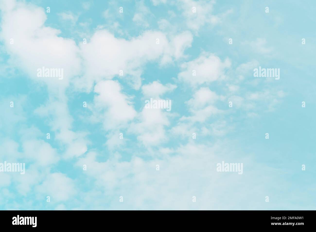 Abstract beautiful pastel blue sky with white cloud background Stock ...