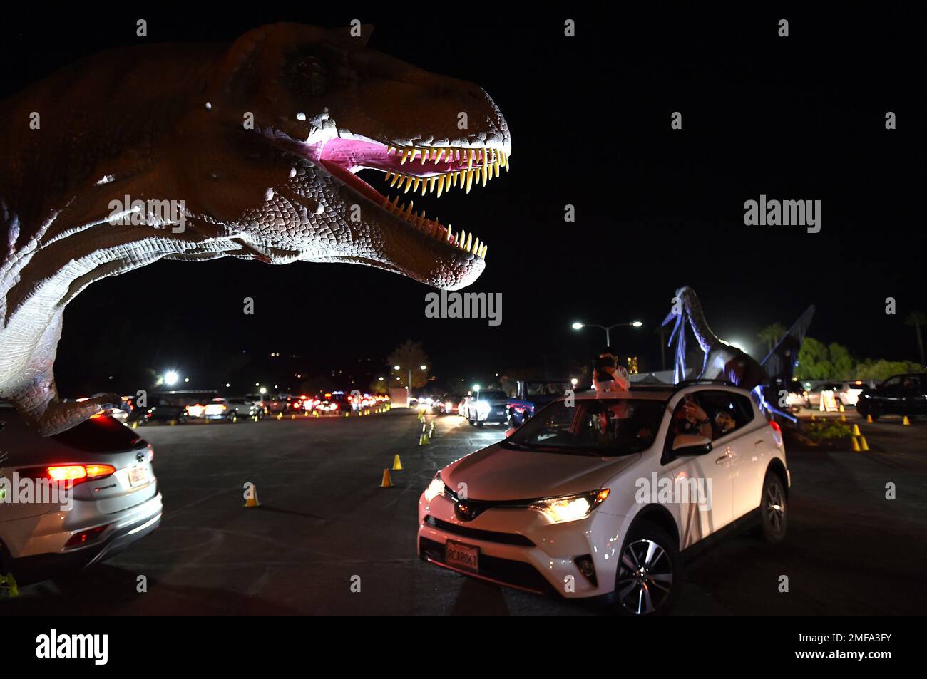 IMAGE DISTRIBUTED FOR JURASSIC QUEST "Jurassic Quest Drive Thru," the