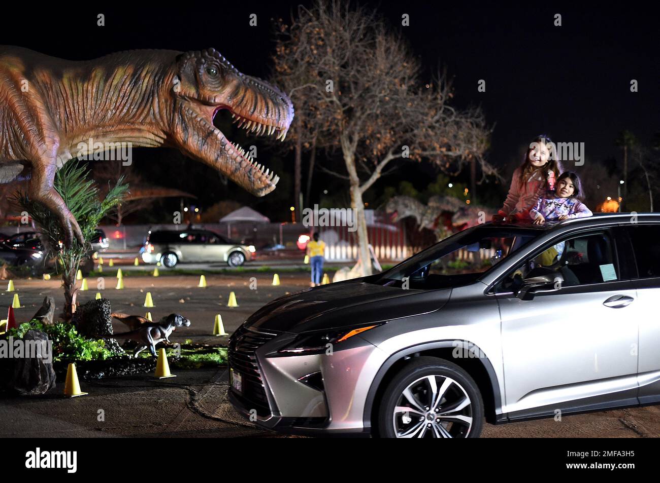 IMAGE DISTRIBUTED FOR JURASSIC QUEST "Jurassic Quest Drive Thru," the