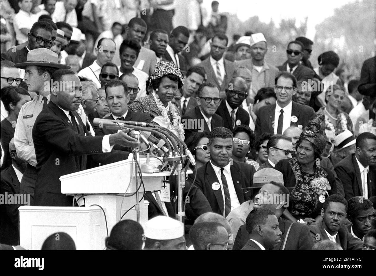 FILE In this Aug. 28, 1963 file photo, the Rev. Dr. Martin Luther