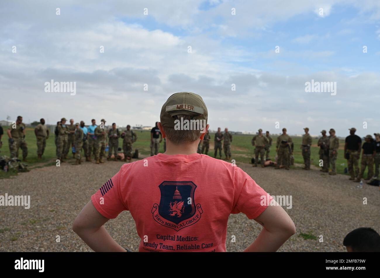 Commando Operation Pateints Staff Sgt. Kaylee Miller, 316th Medical Group tactical combat casualty ...