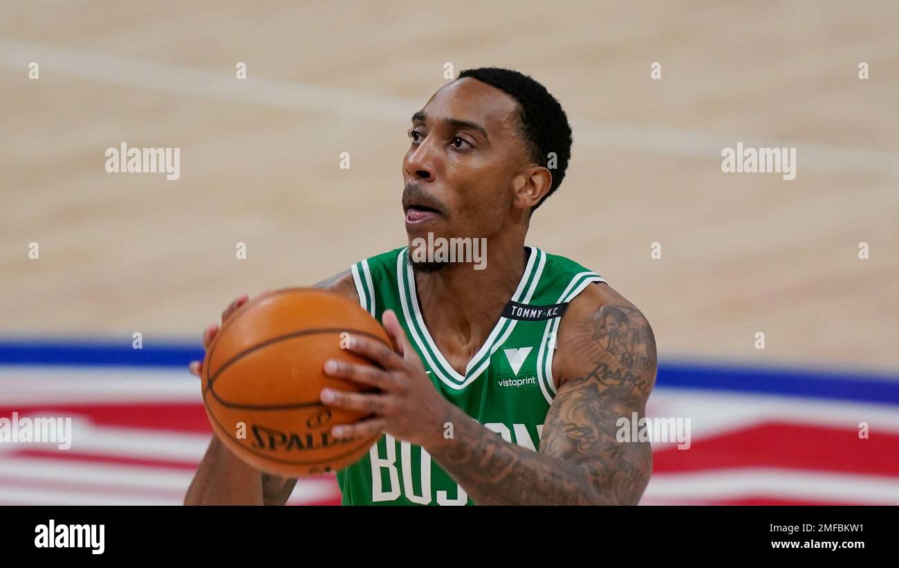 Boston Celtics guard Jeff Teague (55) during the first half of an