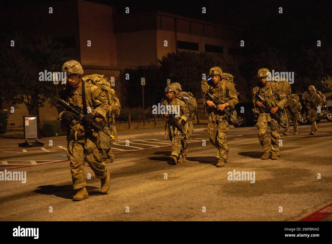 FORT HOOD, Texas - U.S. Army FORSCOM Best Squad Competitors participate ...