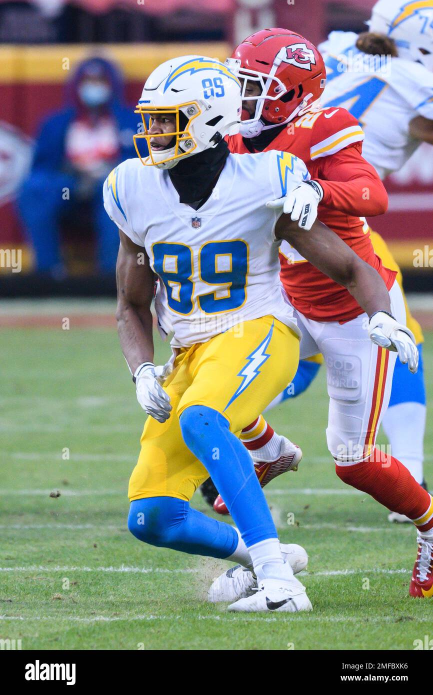 Los Angeles Chargers tight end Donald Parham Jr. (89) during an NFL