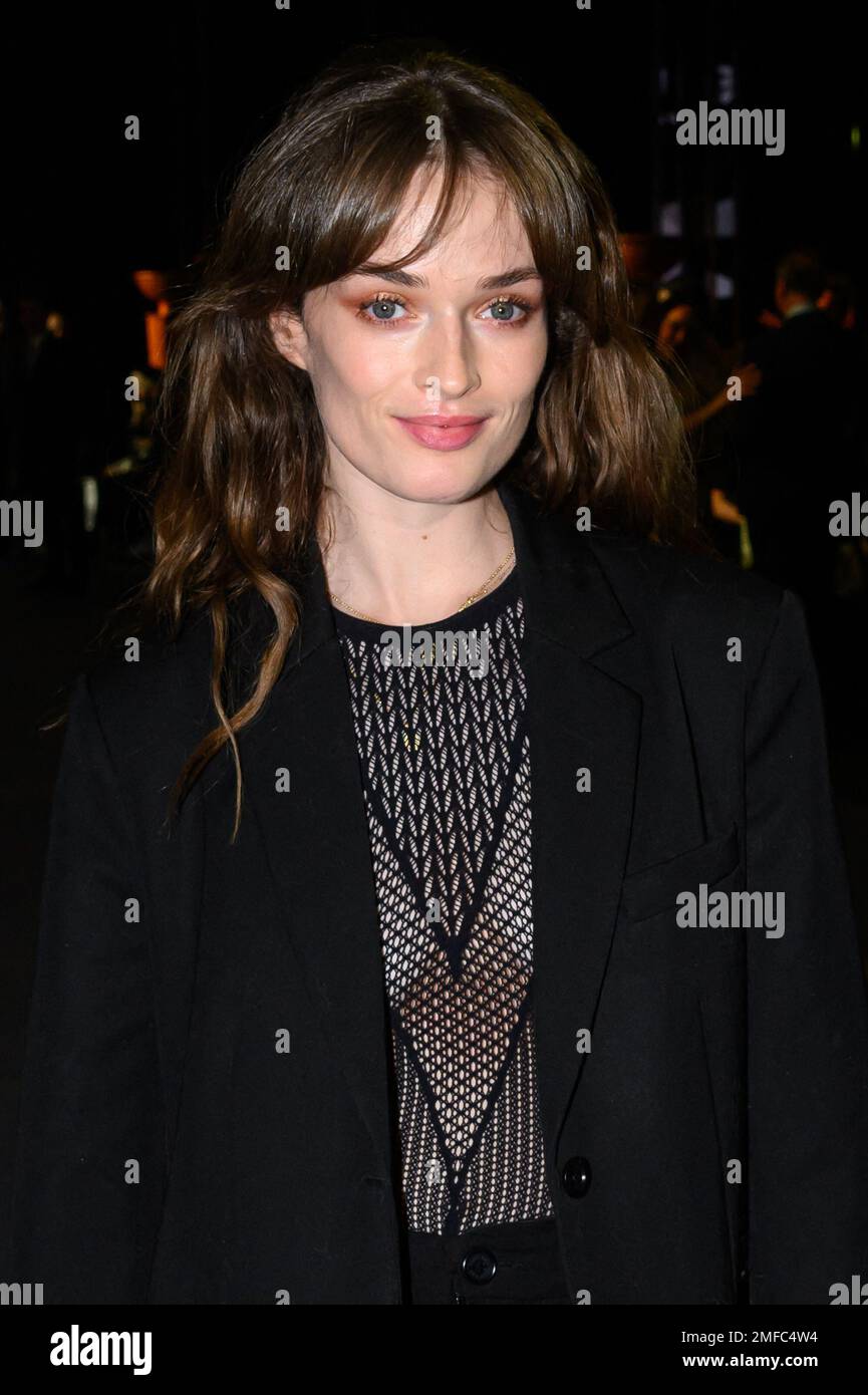 Paris, France. 24th Jan, 2023. Anaelle Duguet attends the Stephane