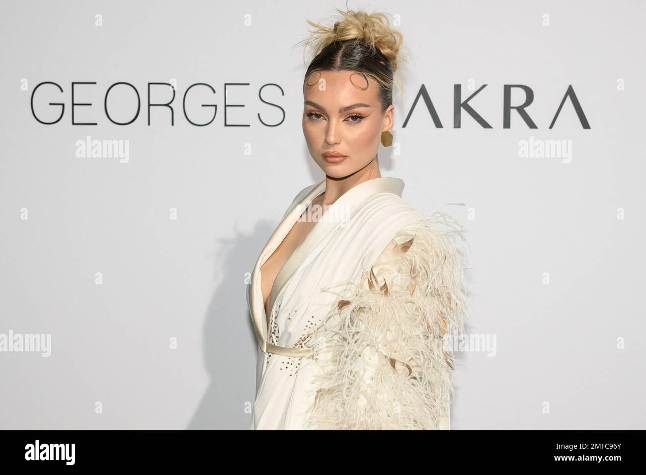 Paris, France. 24th Jan, 2023. Romane Iannaccone attends the Georges