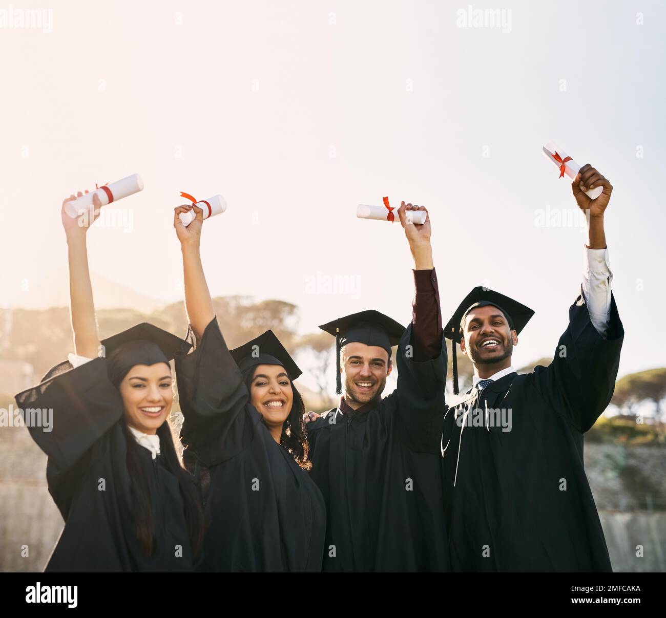 Watch us succeed and excel even more from here on. Portrait of a group ...