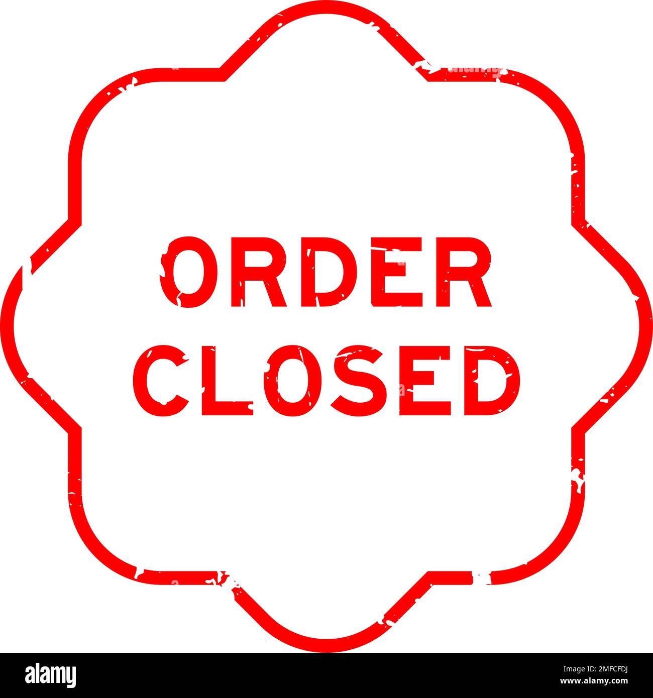 Concluded stamp Stock Vector Images - Alamy