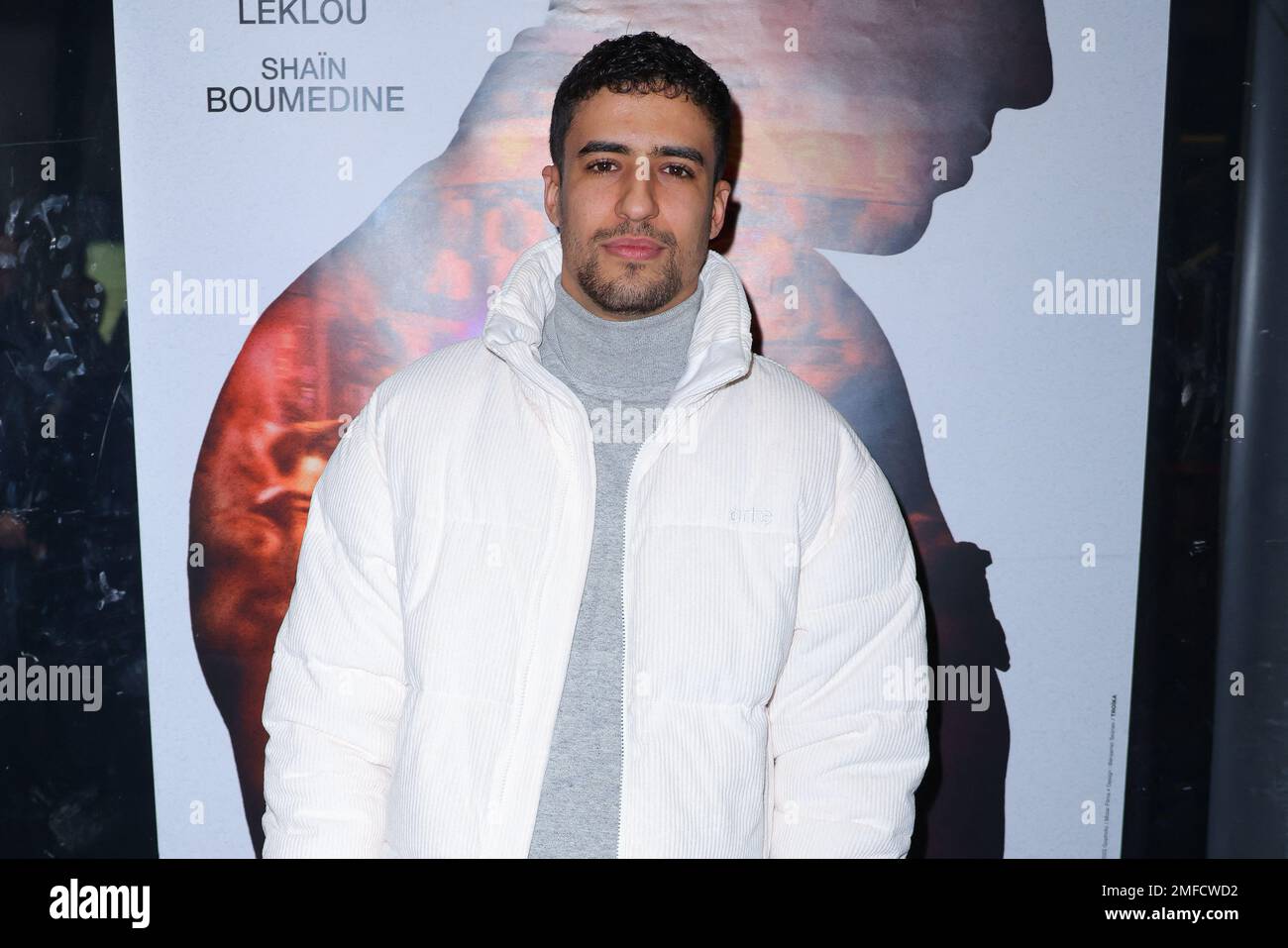 Shain Boumedine attending the Pour La France Premiere held at L ...