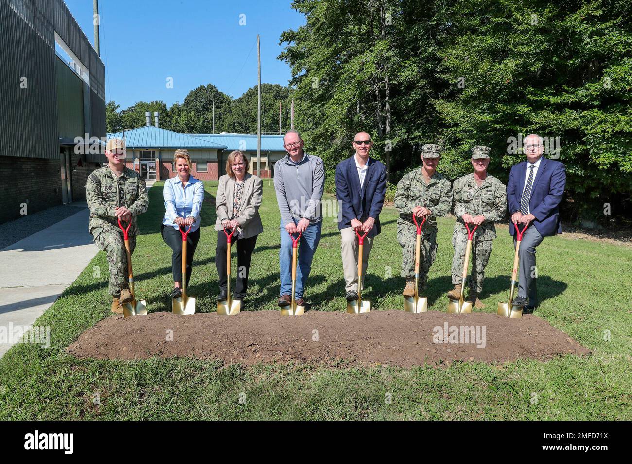 Representatives from Naval Surface Warfare Center Indian Head (NSWC IHD), Naval Facilities