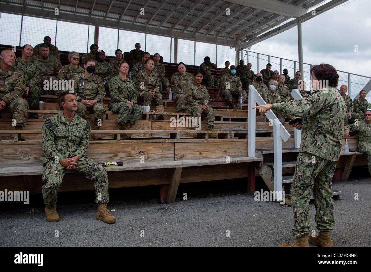 U.S. Navy Rear Adm. Mary Riggs, Executive Director, Bureau of Medicine
