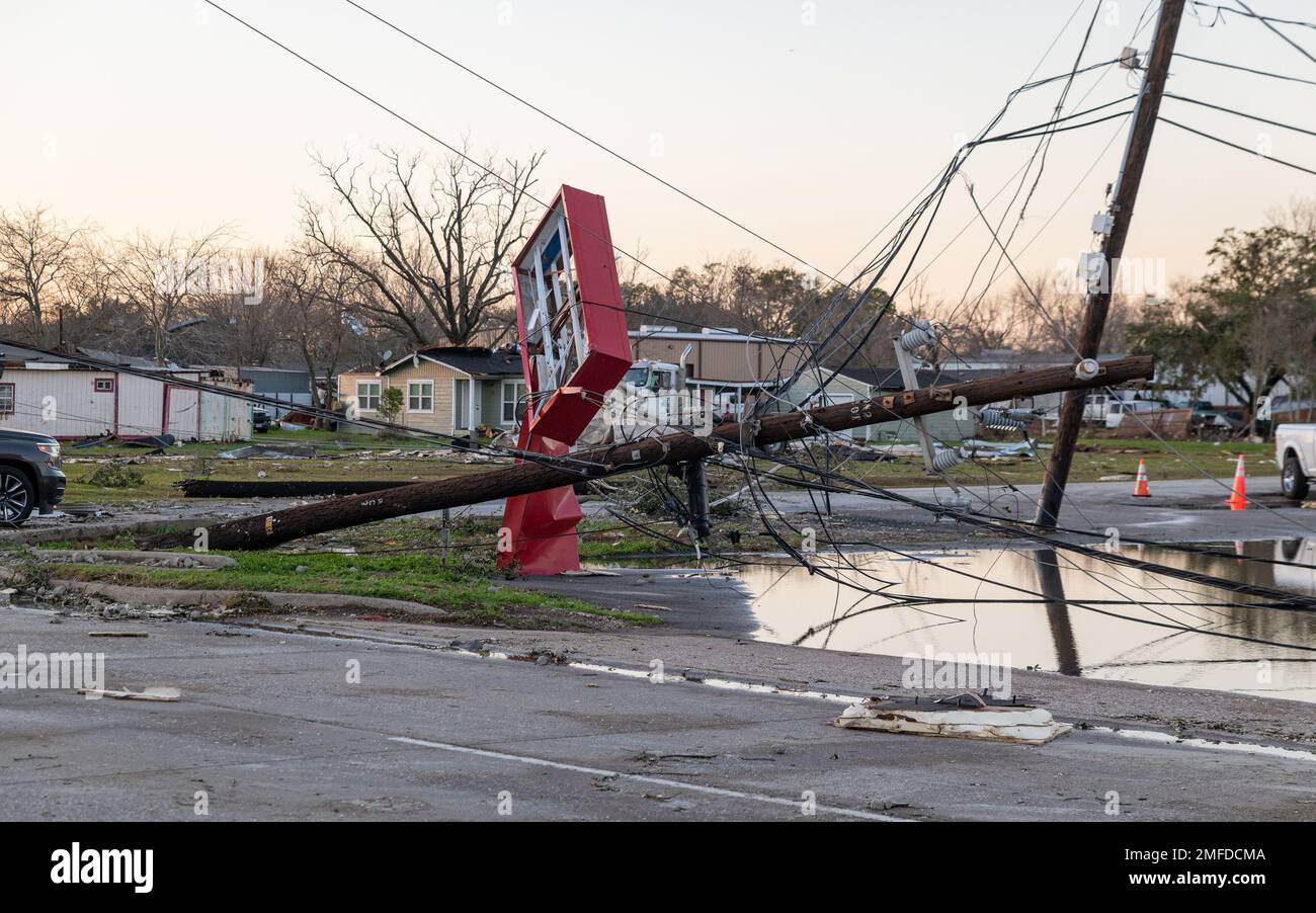 Texas tornado 2023 hi-res stock photography and images - Alamy