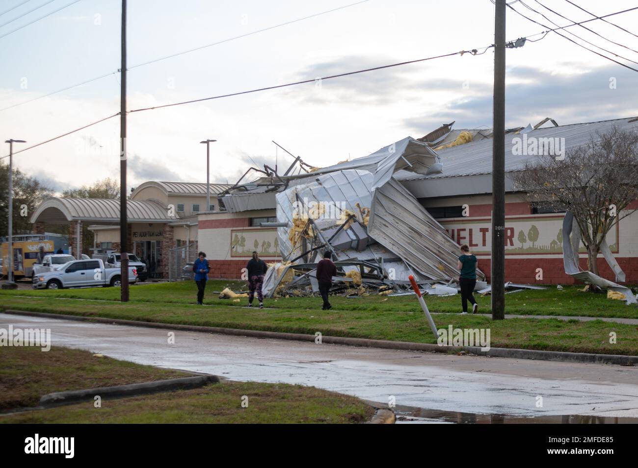 Texas tornado 2023 hi-res stock photography and images - Alamy