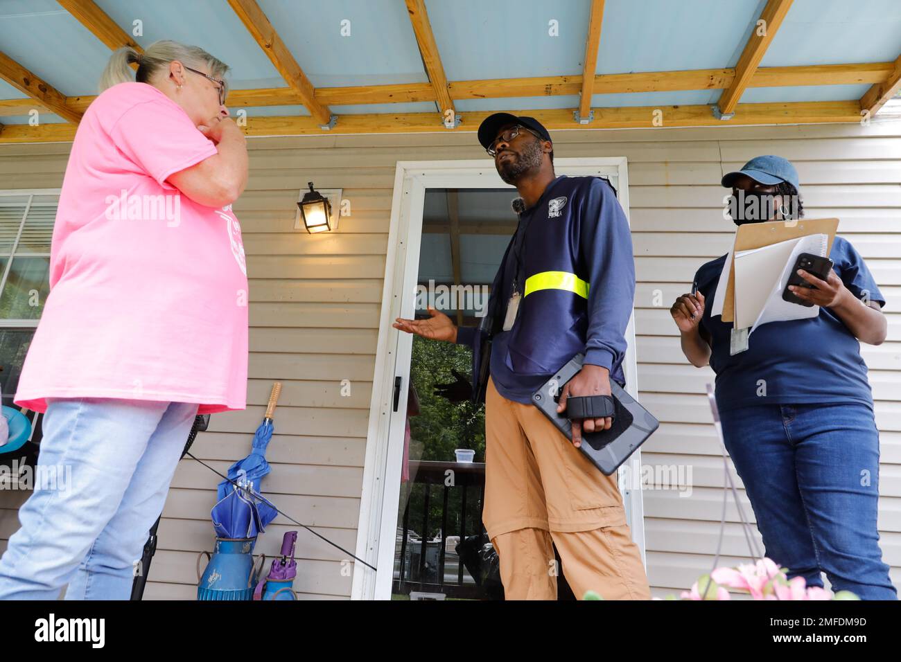 Eastern Kentucky, August 19, 2022 FEMA Home Inspectors and FEMA Disaster Survivor Assistance
