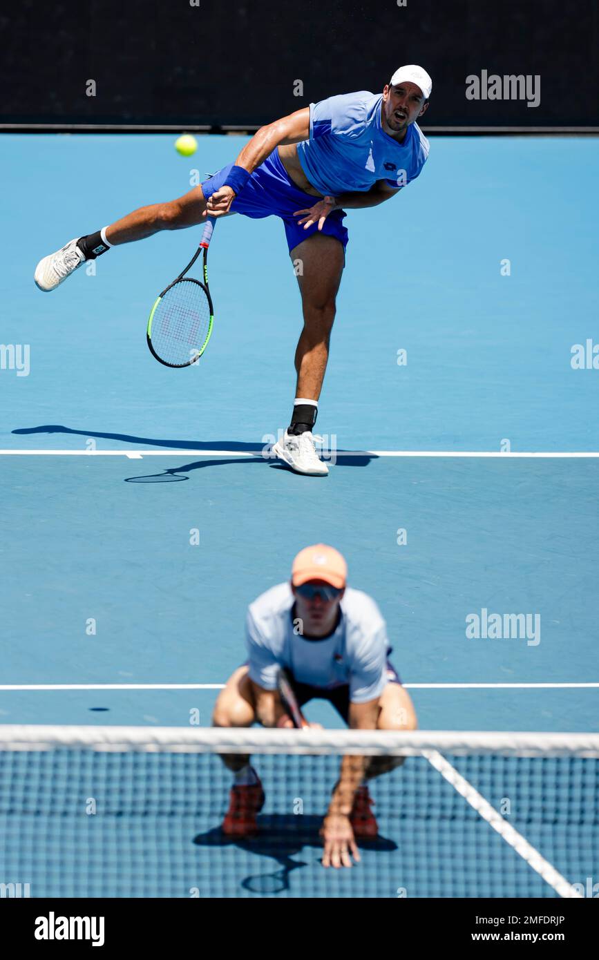 Melbourne, Australia. 25th Jan, 2023. Tennis Grand Slam Australian