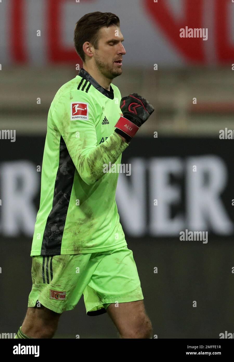 Union's goalkeeper Andreas Luthe after the German Bundesliga soccer match between 1.FC Union