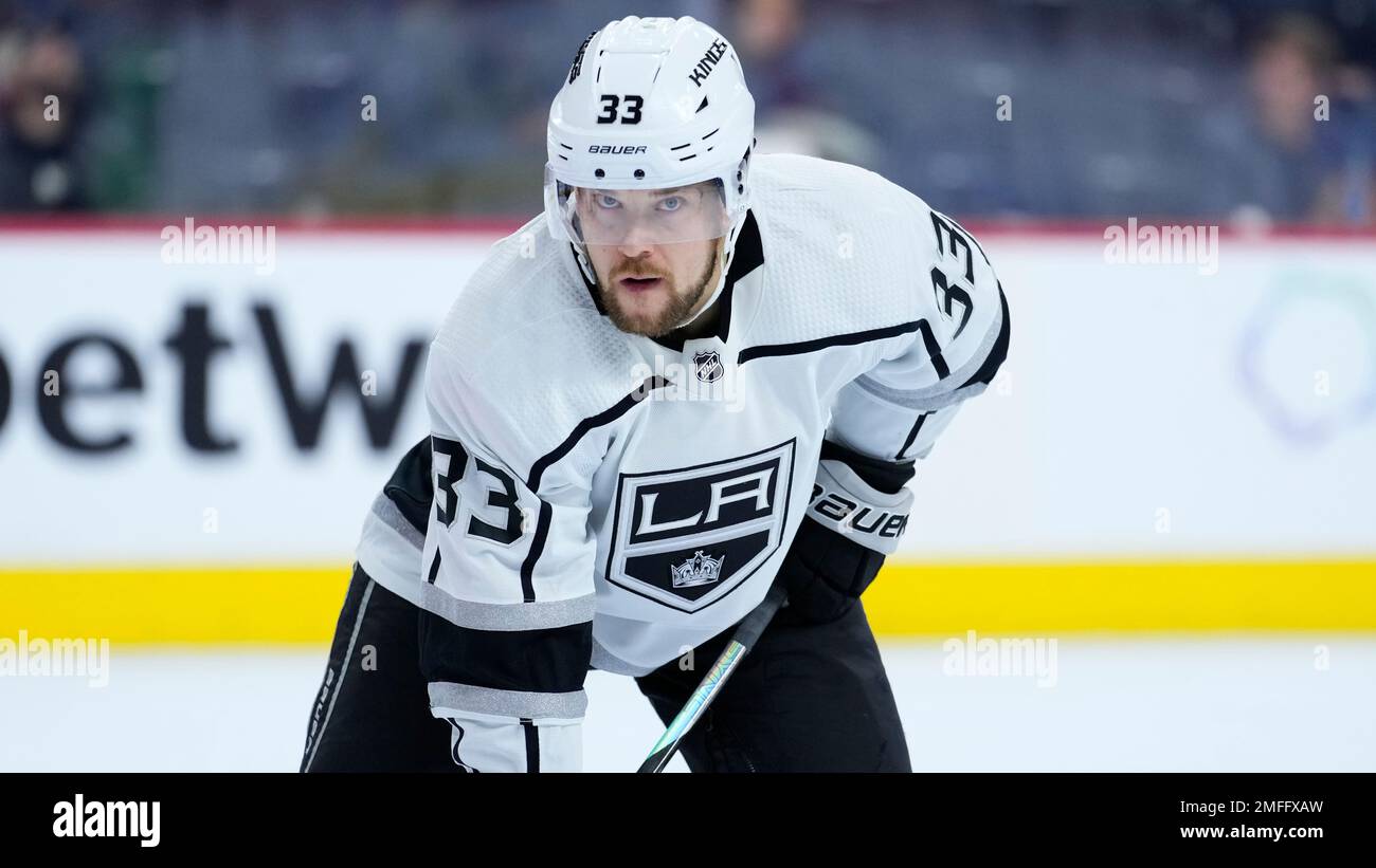 Los Angeles Kings' Viktor Arvidsson plays during an NHL hockey game