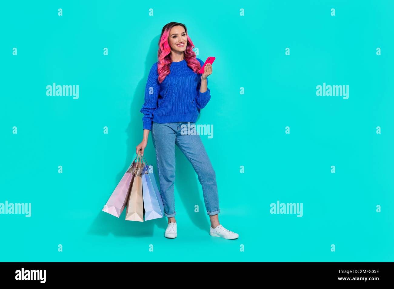 Full length photo of youngster model order new brand cheap