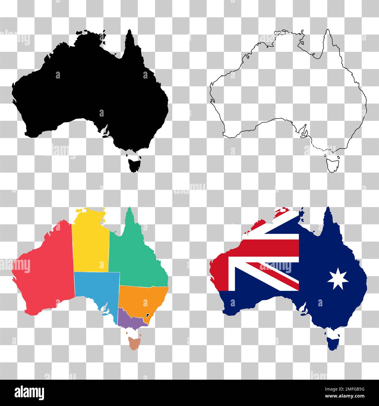 Australia map icon, geography blank concept, isolated graphic ...