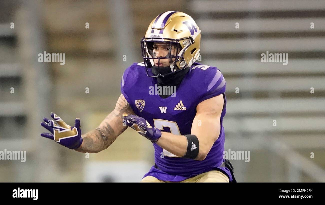 Washington defensive back Elijah Molden in action against Utah