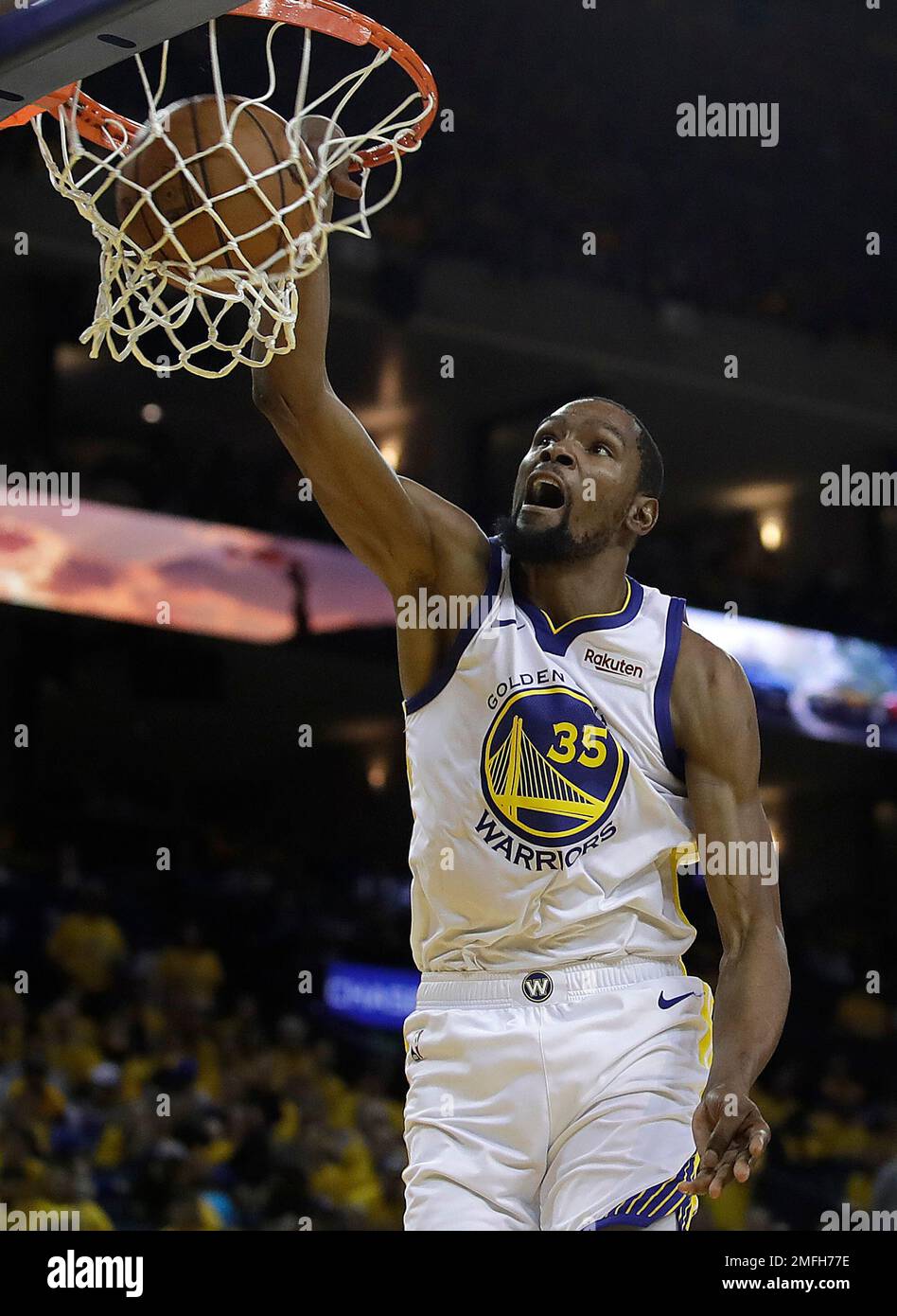 Kevin Durant Game Worn 2019 Golden State Warriors Jersey, The Games, 2021