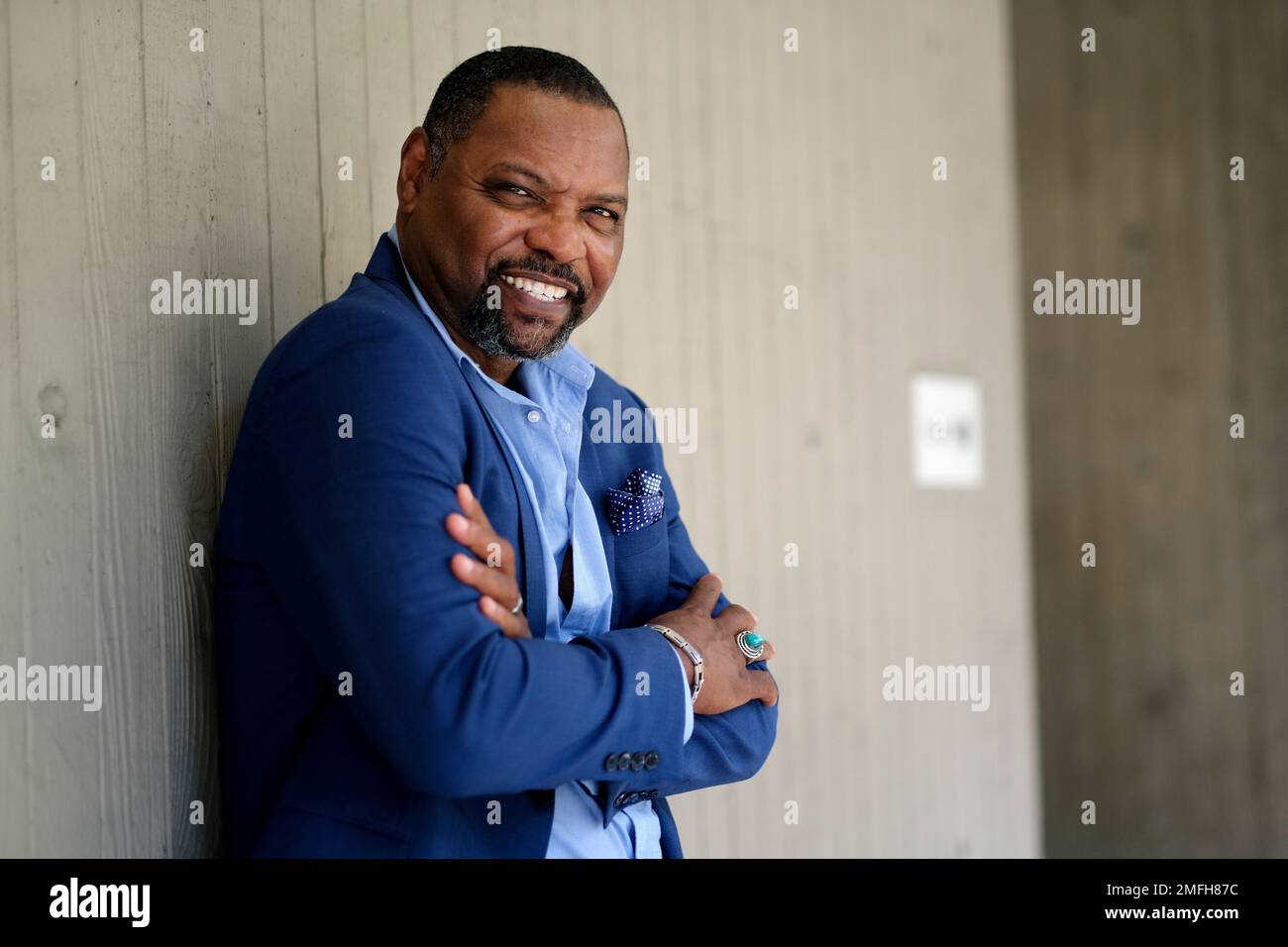 Petri Hawkins Byrd, bailiff on the reality court television program ...