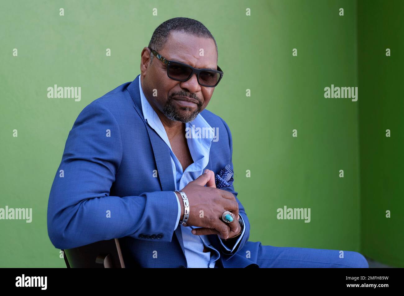 Petri Hawkins Byrd, bailiff on the reality court television program ...