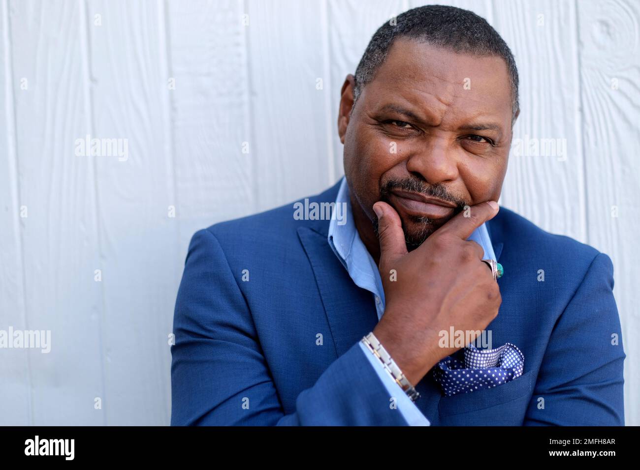 Petri Hawkins Byrd, bailiff on the reality court television program ...