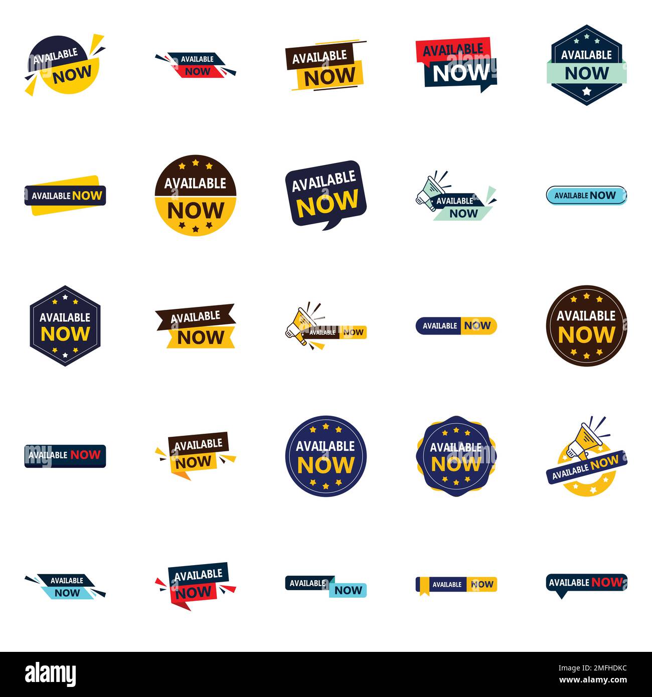 Stand Out from the Crowd with Available Now 25 Exclusive Vector Banners