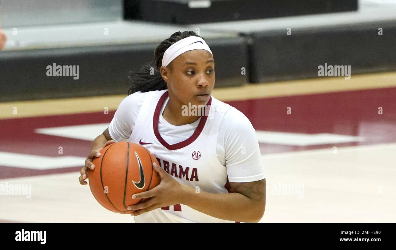 Alabama guard Destiny Rice (11) during an NCAA basketball game on ...