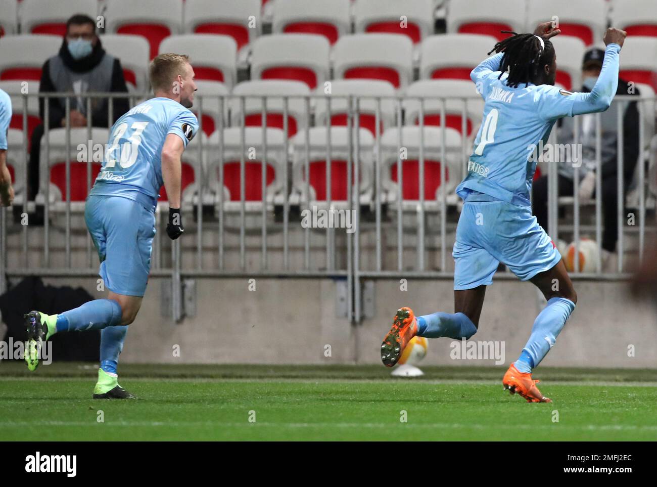 Slavia Prague's Olayinka: Very Happy To Score Against Inter, It Was A  Childhood Dream