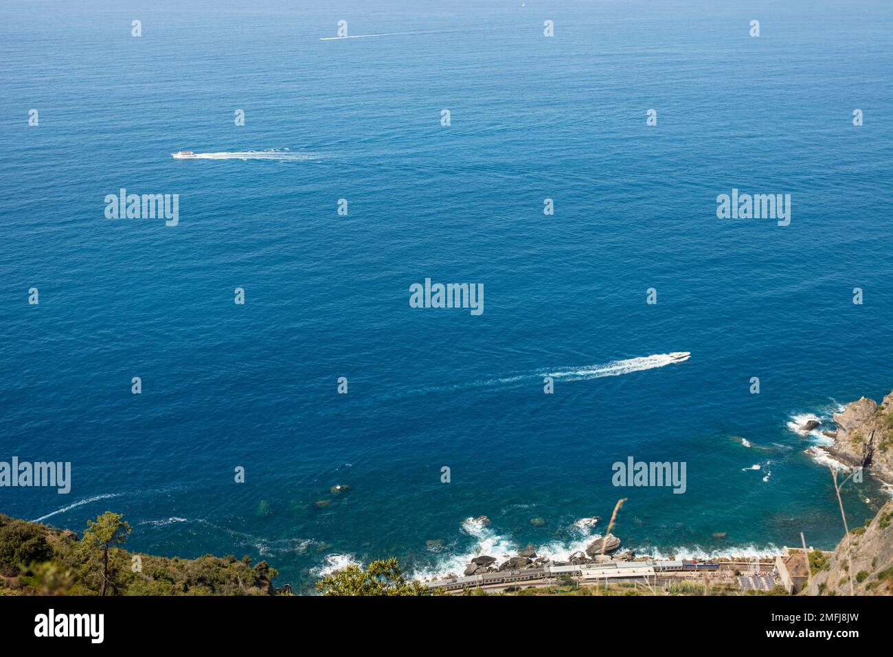 Cinque Terre coast, Italy Stock Photo