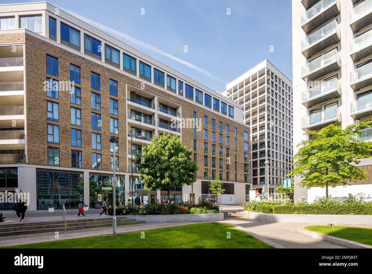 Local Area Photography East End of London, Docklands. Stock Photo