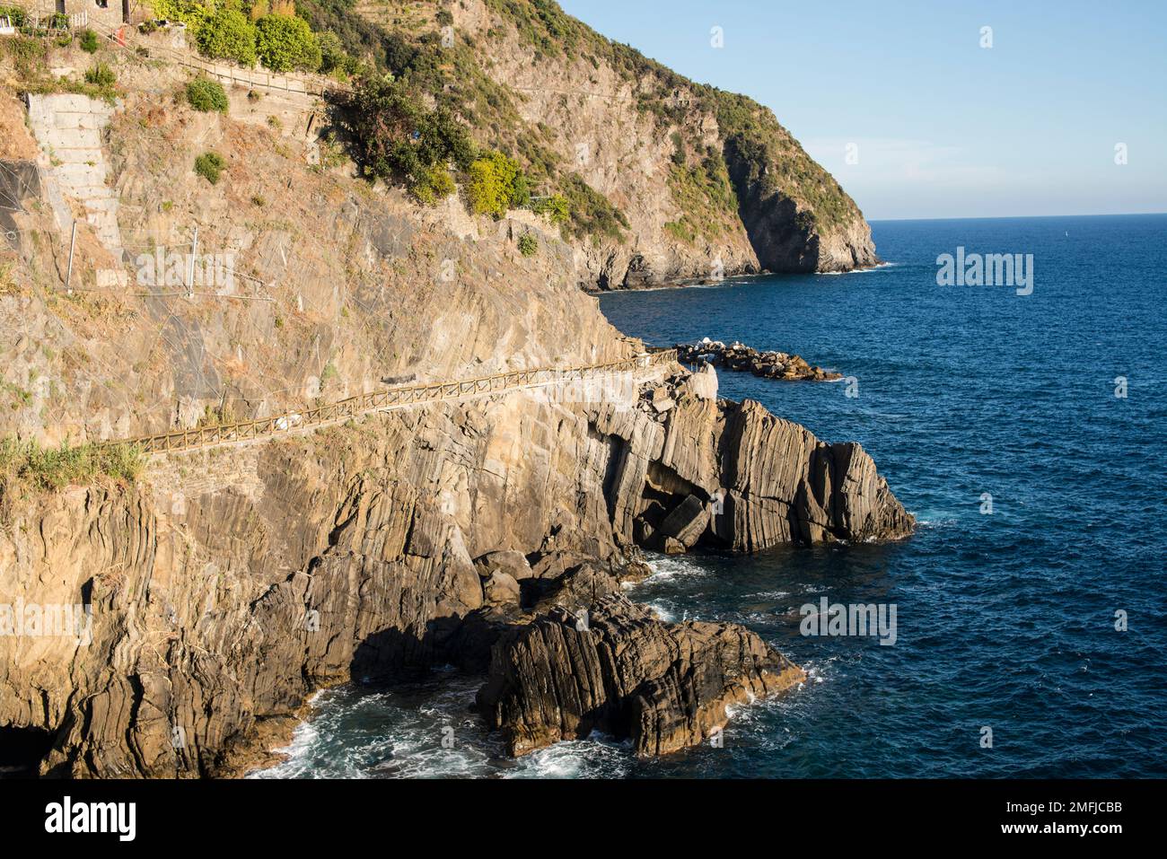 Cinque Terre coast, Italy Stock Photo