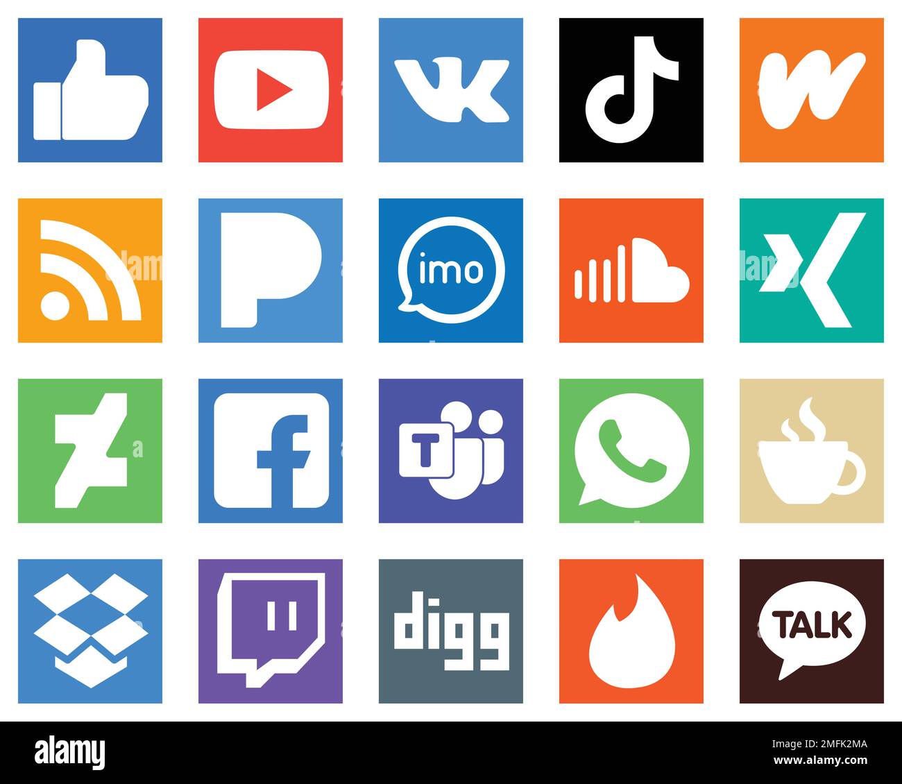 20 Social Media Icons for All Your Needs such as video; imo; china