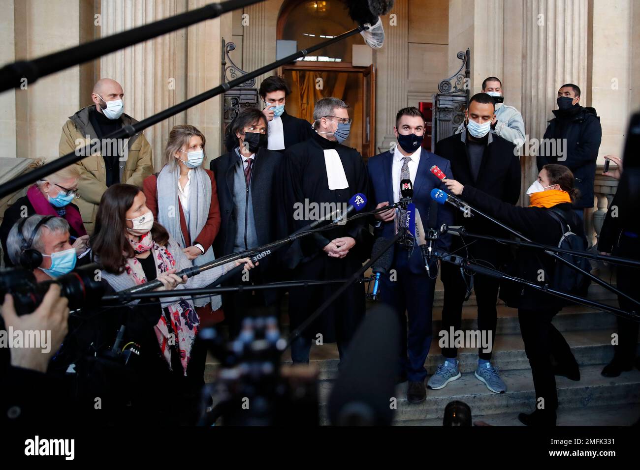 Alek Skarlatos, center right, Anthony Sadler, right, Mark Moogalian(01)