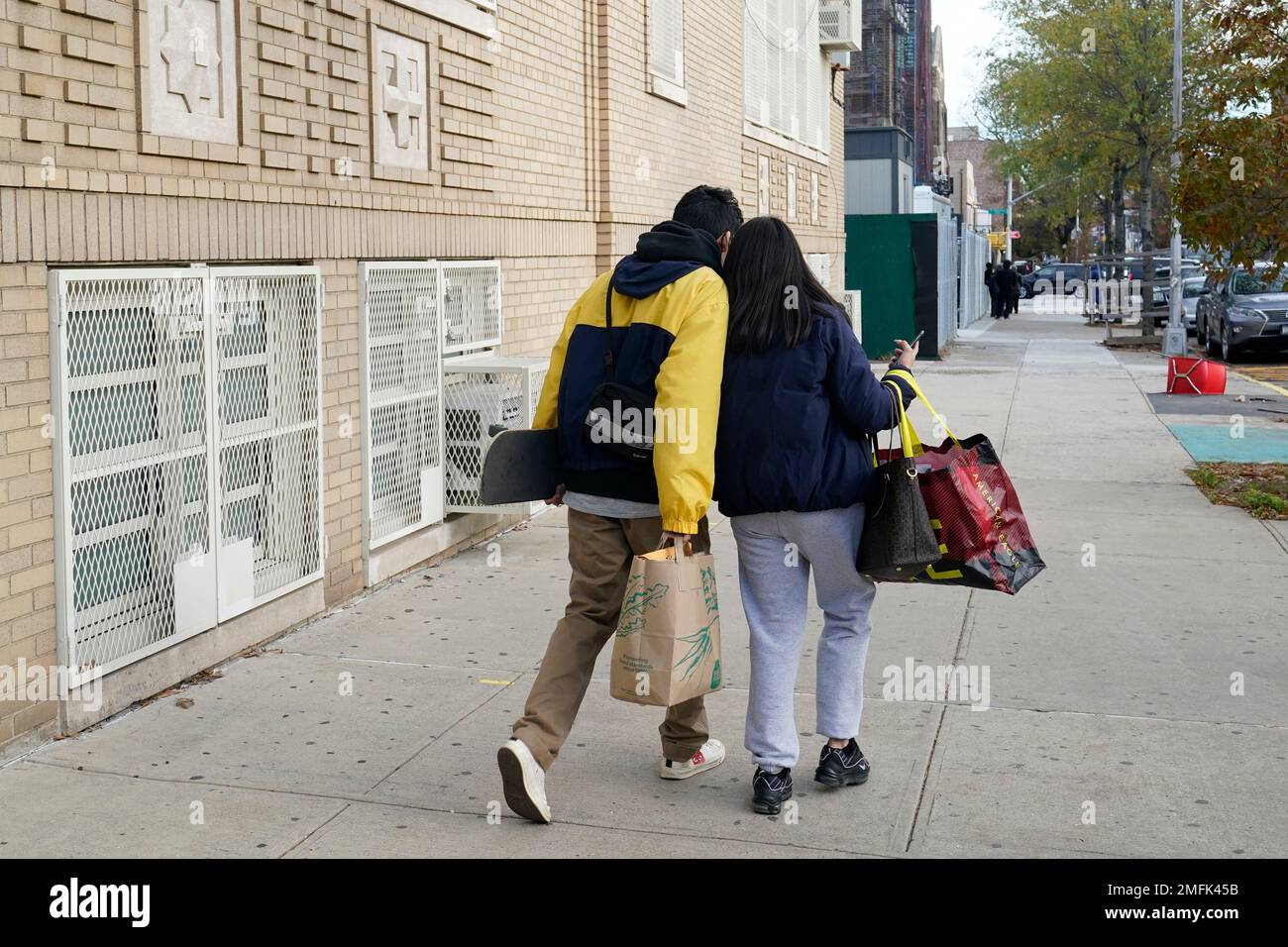 West brooklyn community high school graduate jason cardoso 20 walks
