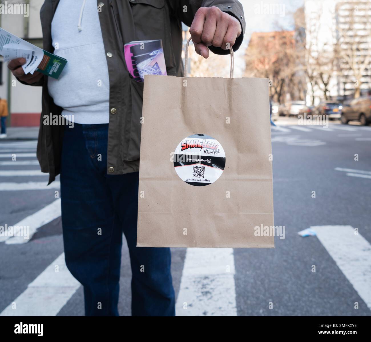 New York City, USA. 24th Jan, 2023. The first cannabis dispensary owned