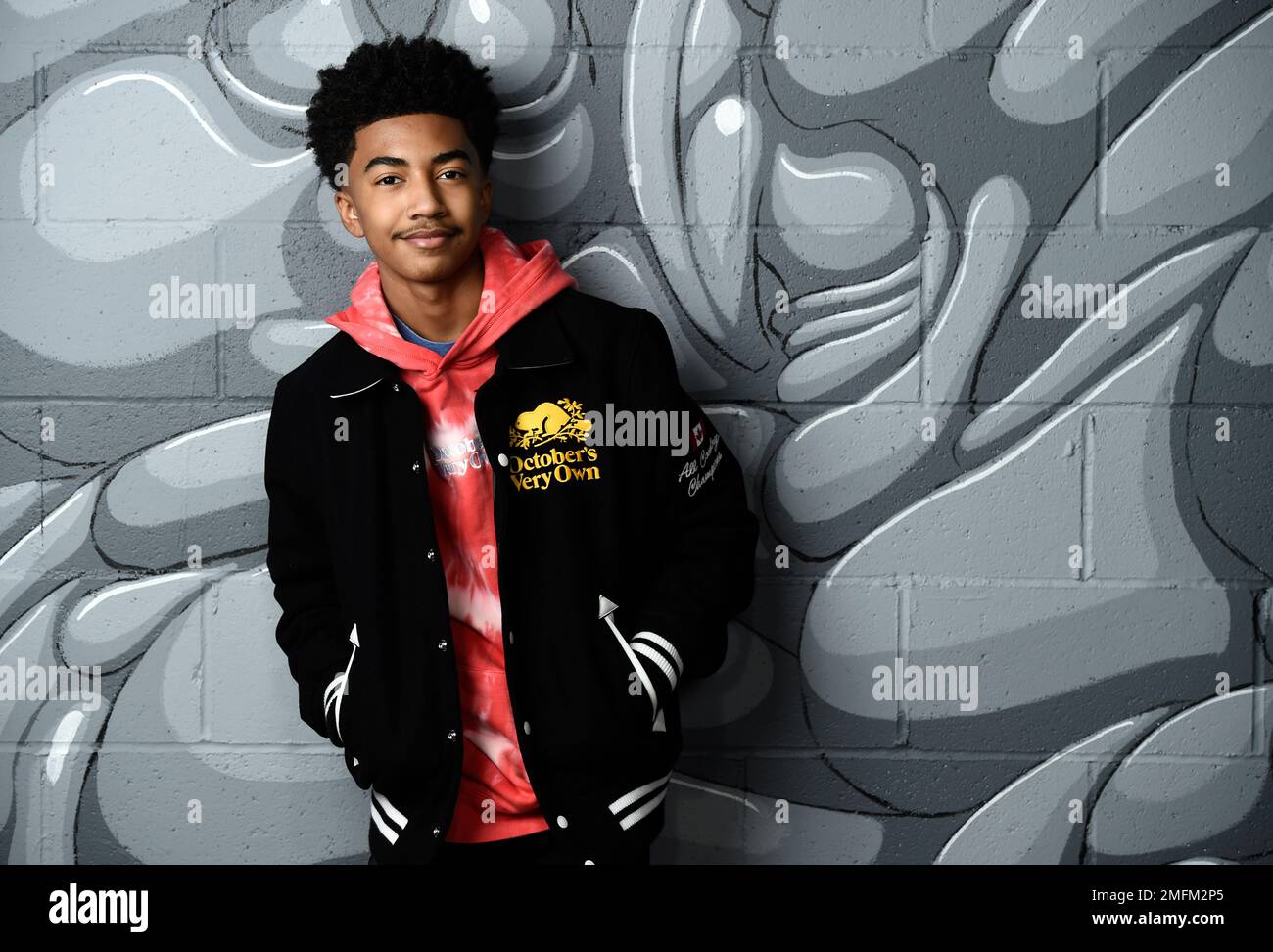 Actor/rapper Miles Brown poses for a portrait to promote his album 