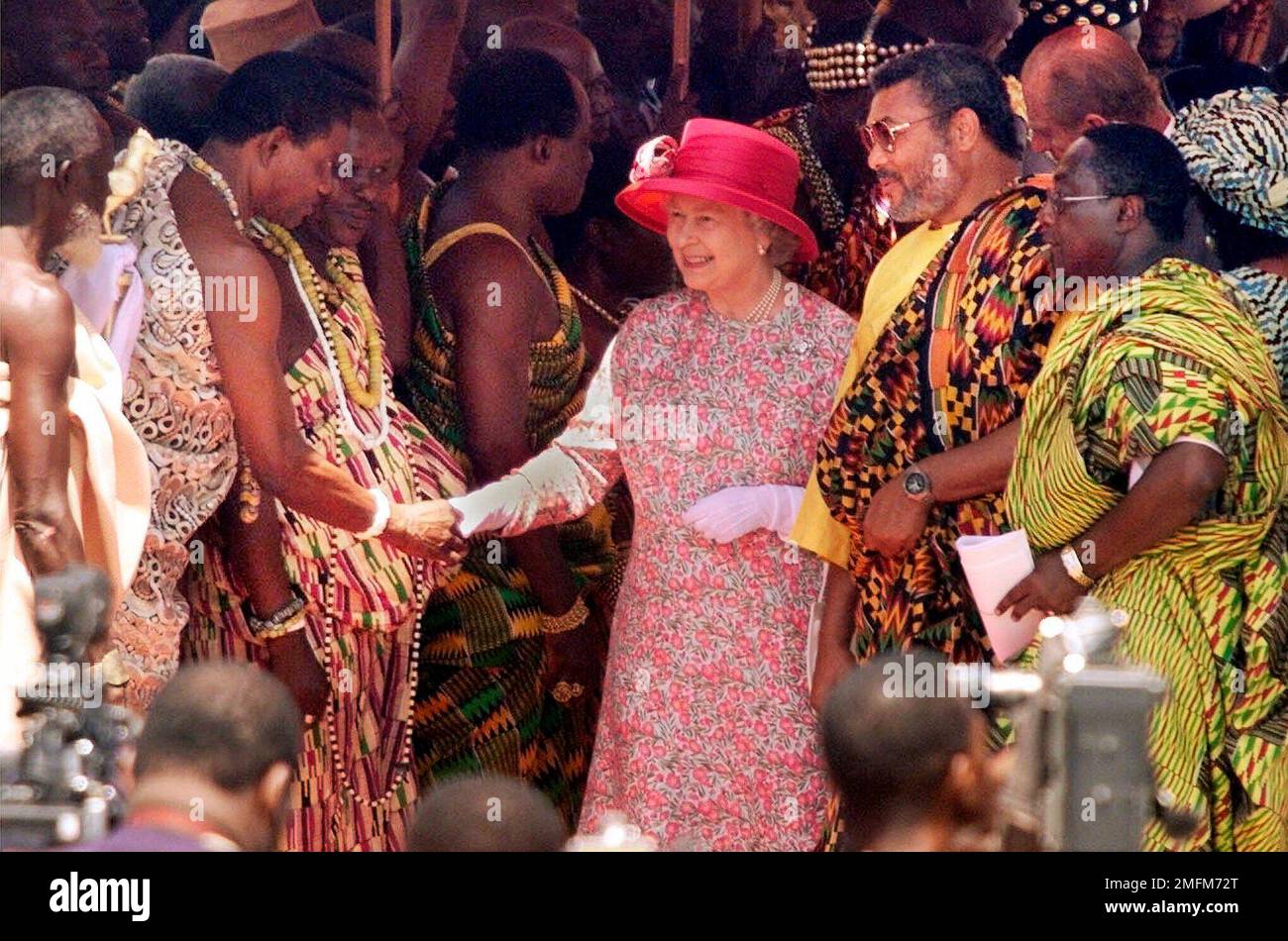 Ghana Facts & History - Queen Elizabeth II and the President of Ghana, John  Agyekum Kufuor, arrive for a State Banquet at Buckingham Palace on March  13, 2007. (Photo by Anwar Hussein