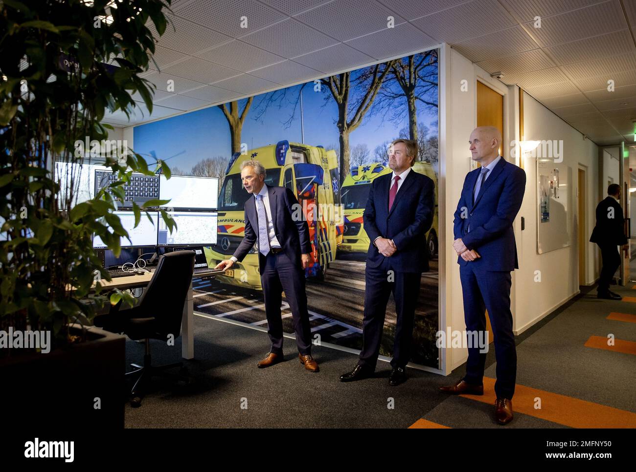 Zeist, Netherlands. 25th Jan, 2023. ZEIST King WillemAlexander and Ernst Kuipers, Minister of Zeist, Netherlands. 25th Jan, 2023. ZEIST King WillemAlexander and Ernst Kuipers, Minister of