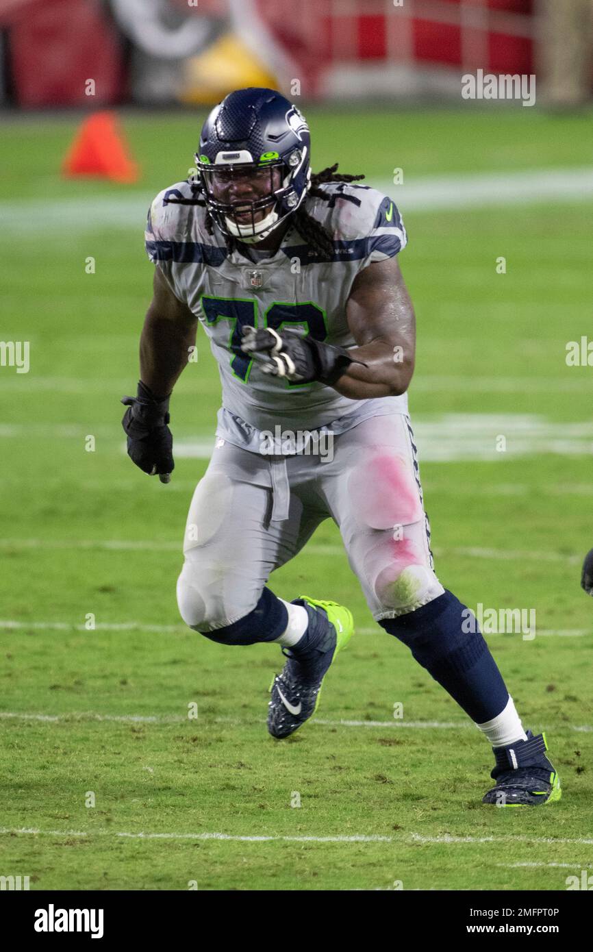 Brandon Shell Nfl Seattle Seahawks offensive tackle Brandon Shell (72) in action against ...